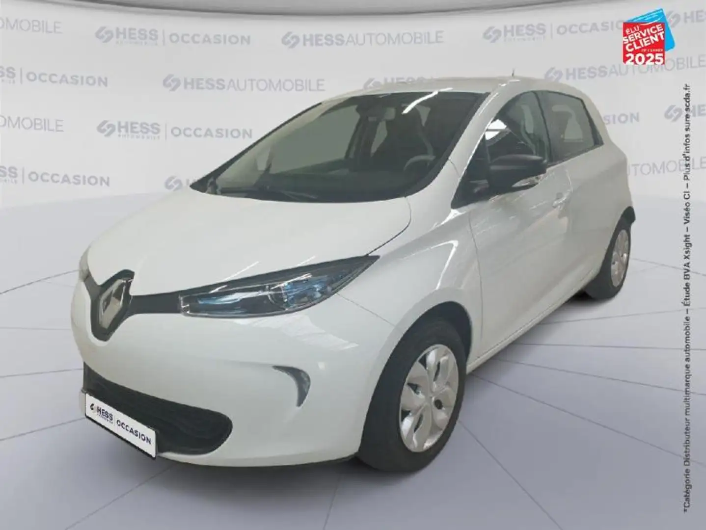 Renault ZOE Life charge normale R90 MY19 Blanc - 1