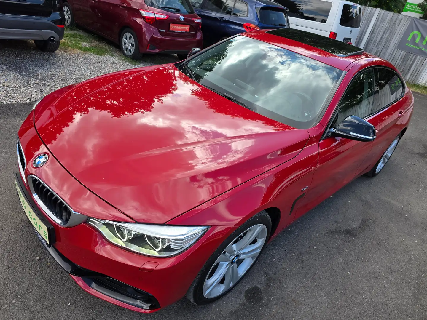 BMW 420 420d xDrive Gran Coupe Aut. Rot - 2
