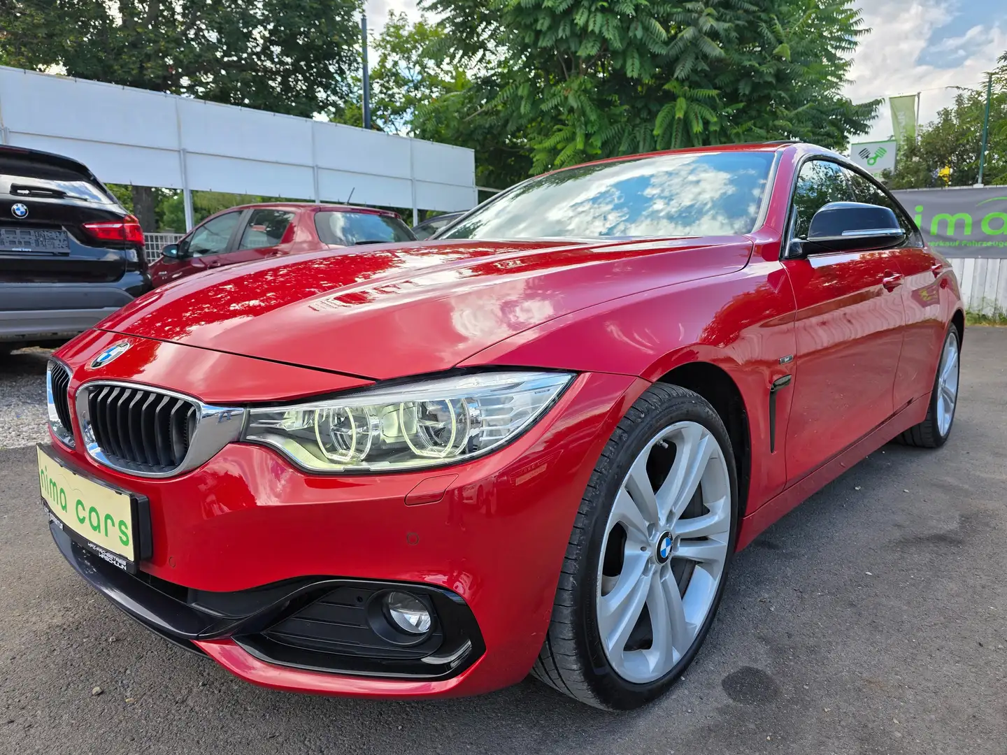BMW 420 420d xDrive Gran Coupe Aut. Rot - 1