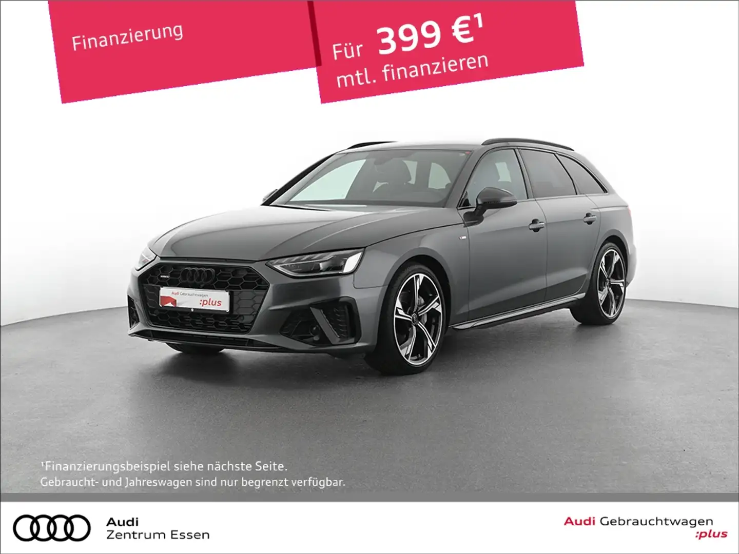Audi A4 Avant 40 TFSI quattro S-LINE S-TRONIC LED NAV PLUS Grau - 1