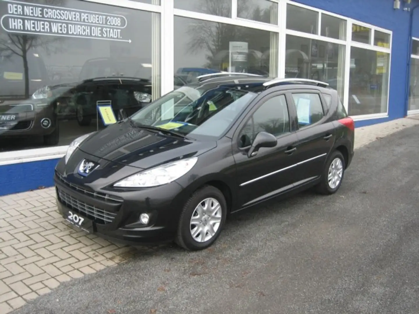 Peugeot 207 SW 95 VTi Tendance KLIMA+PANORAMA Schwarz - 1