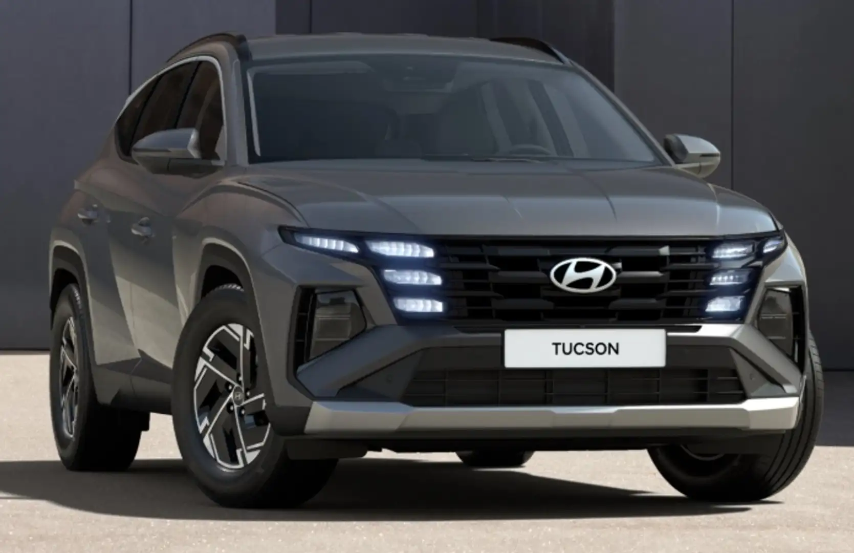 Hyundai TUCSON 1.6 T-GDI MHEV Navi Kamera PDC SH Grijs - 2