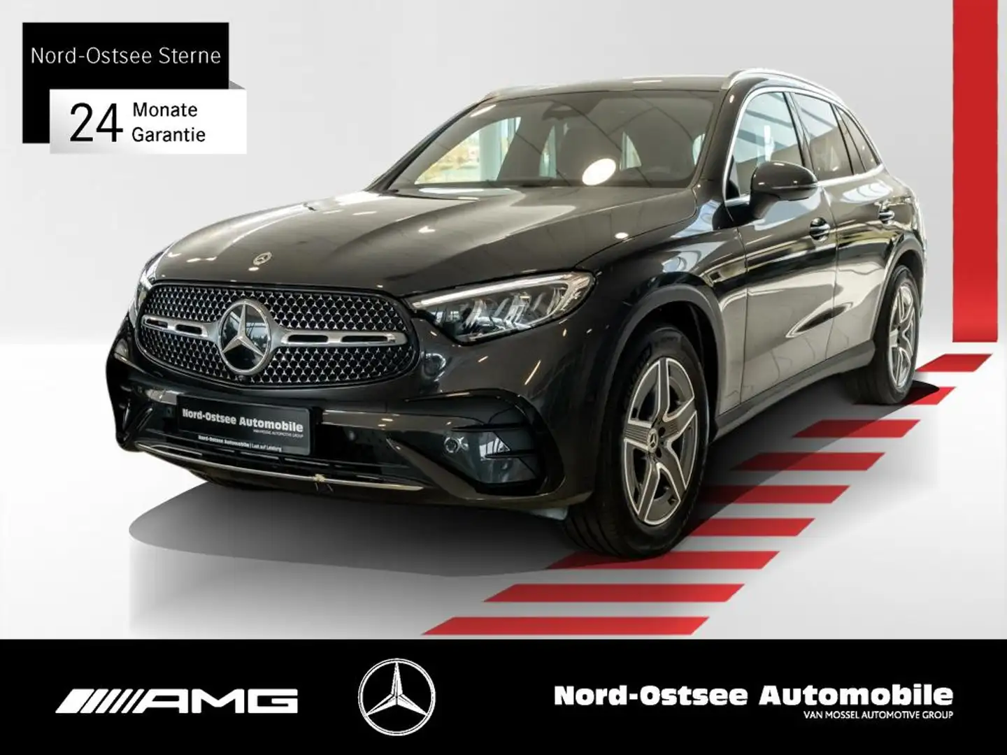 Mercedes-Benz GLC 300 d 4M AMG KAMERA DISTRONIC KEYLESS LED Grau - 1