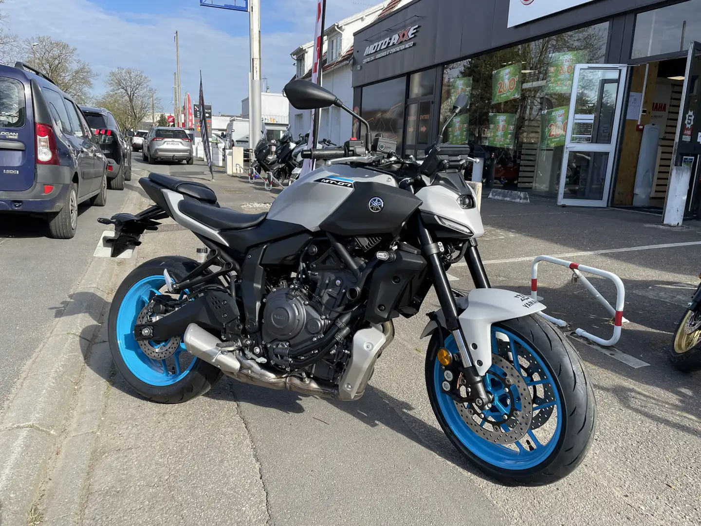 Yamaha MT-07 Szürke - 2