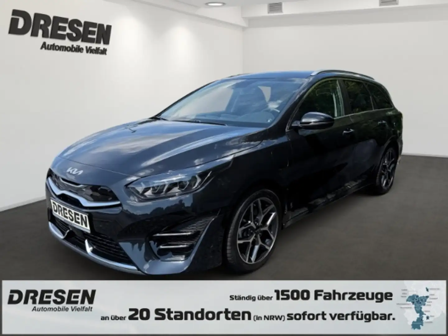 Kia Ceed SW / cee'd SW PHEV Platinum Navi/Kamera/Sitzheizung/Leder Zwart - 1