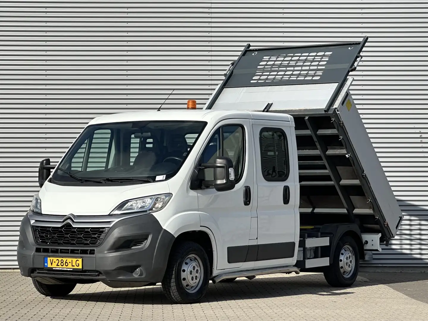 Citroen Jumper 35 2.0 Kipper DC Dubbele cabine Blanc - 1