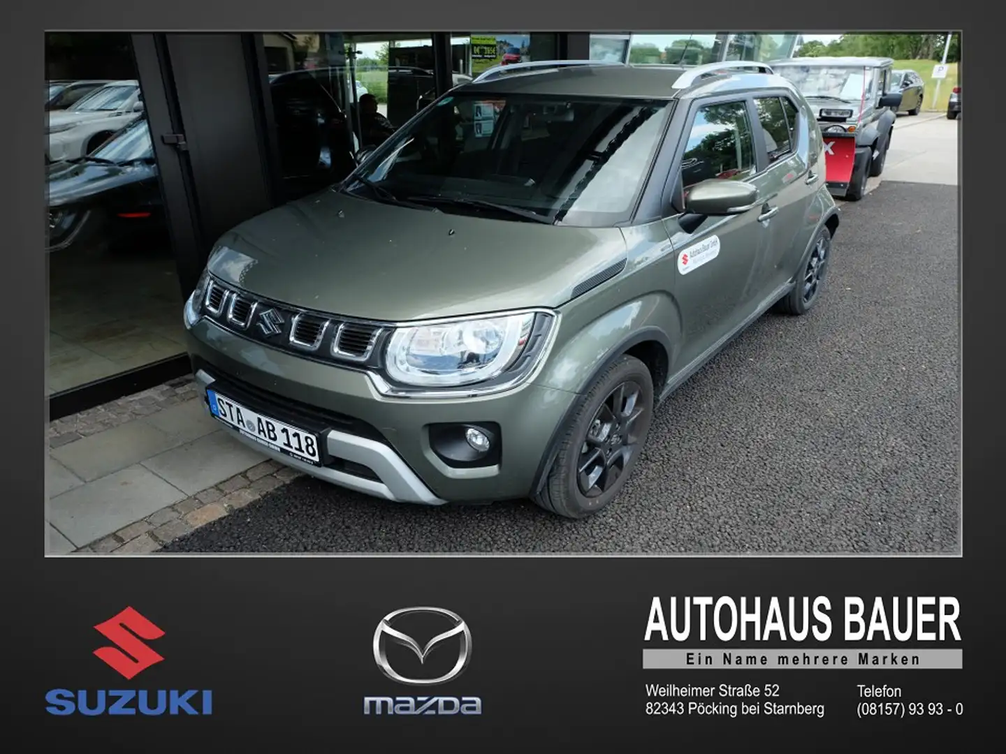 Suzuki Ignis 1.2 5D M/T COMFORT+ HYBRID Grün - 1