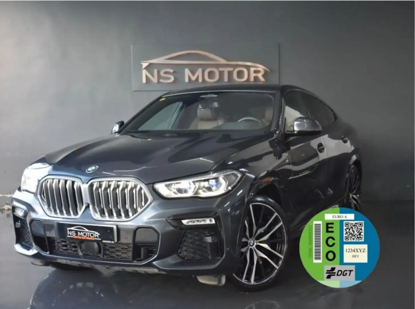 BMW X6 xDrive 30dA (9.75) Gris - 1