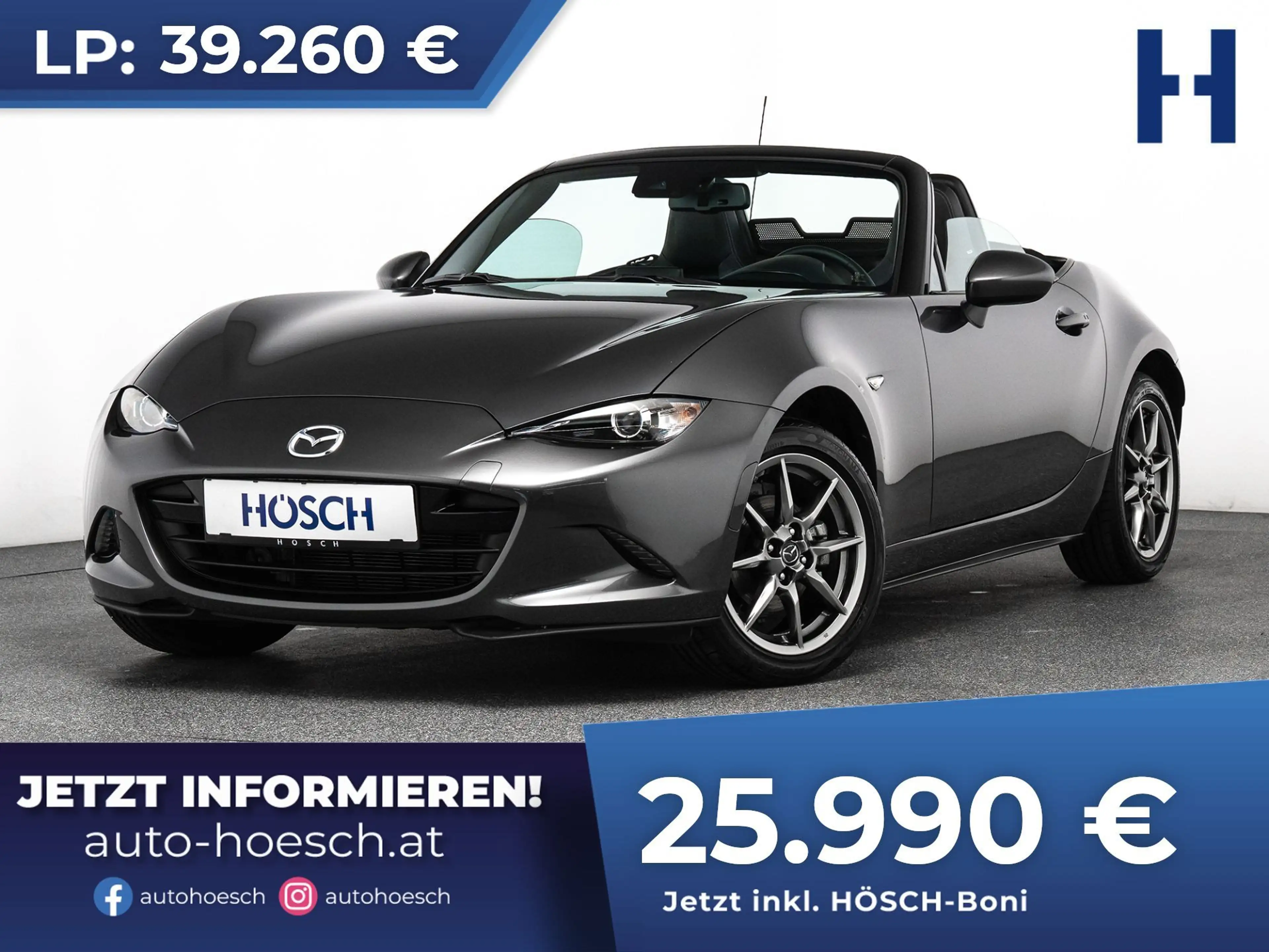 Mazda MX-5 Cabriolet Exclusive-Line TOP-AKTION