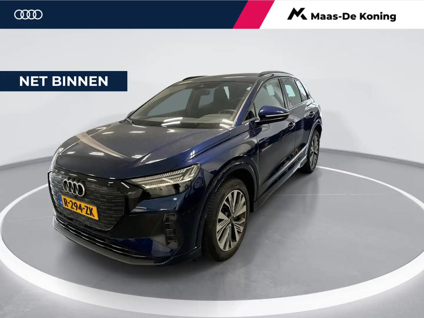 Audi Q4 e-tron 40 Advanced edition 77 kWh · Camera · Apple/Androi Blauw - 1