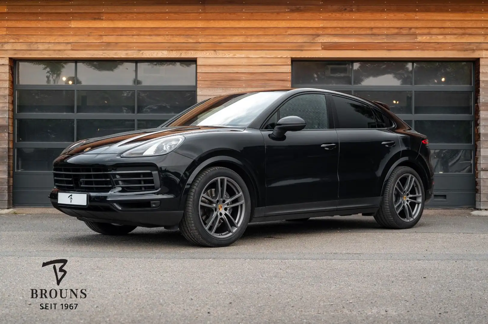 Porsche Cayenne Coupe Platinum Ed|FondKino|ACC|SportAbga Noir - 1