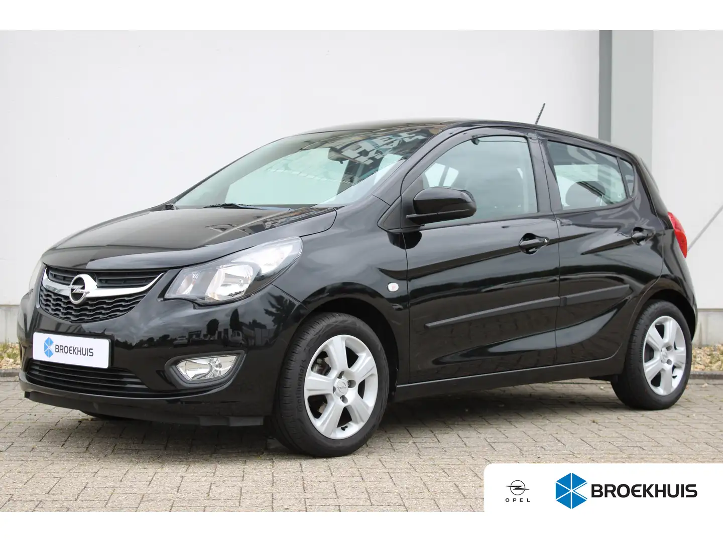 Opel Karl 1.0 ecoFLEX Edition | Airco | Bluetooth telefoonvo Zwart - 1
