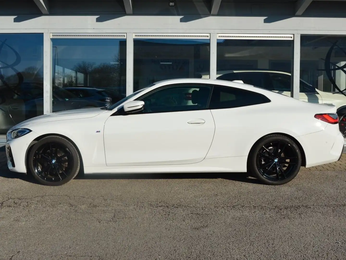 BMW 420 420i COUPE' M SPORT-HEAD UP-NUOVO MODELLO Blanc - 2
