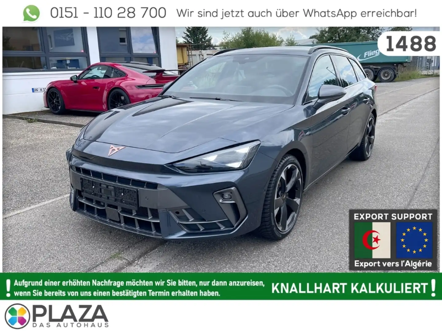 CUPRA Leon ST 1.5eTSI DSG ACC PaXL EdgePa RFK Facelift Gris - 1