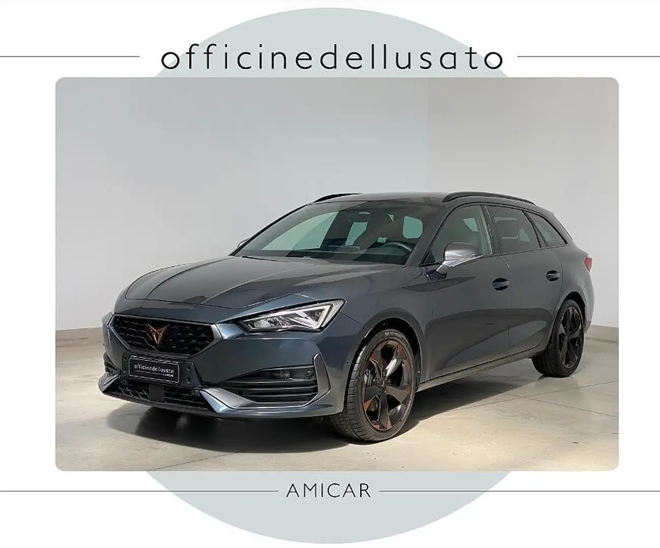 CUPRA Leon Sportstourer 2.0 TDI 150 CV DSG Grigio - 1