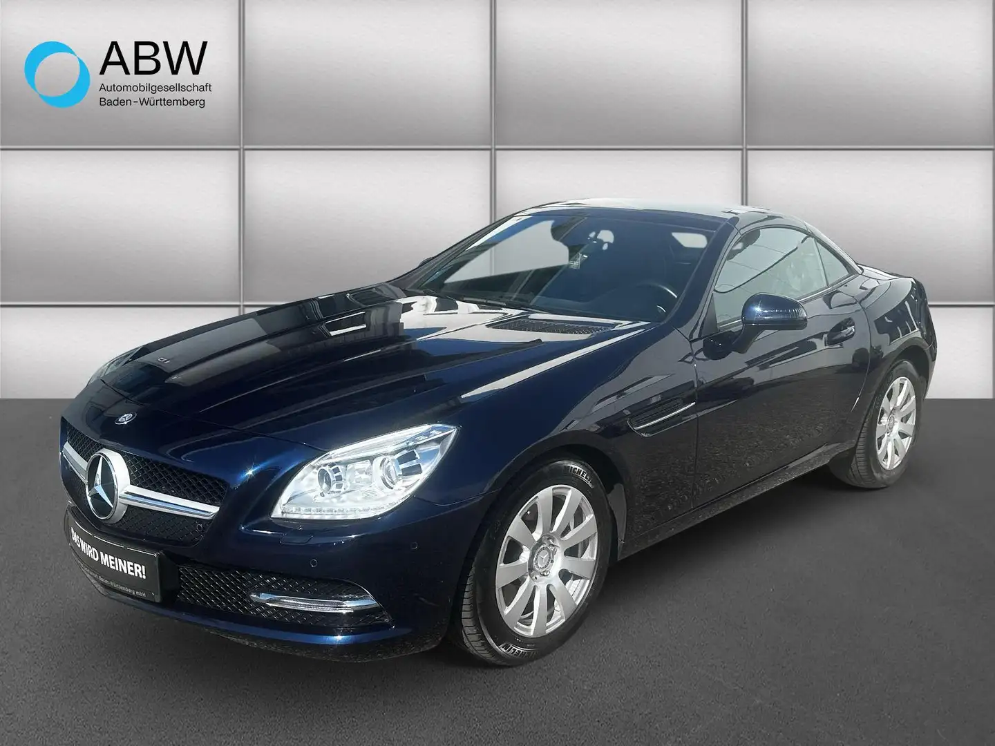 Mercedes-Benz SLK 250 d 9G-TRONIC EU6 (NAVI, Harman-Kardon) Blau - 1