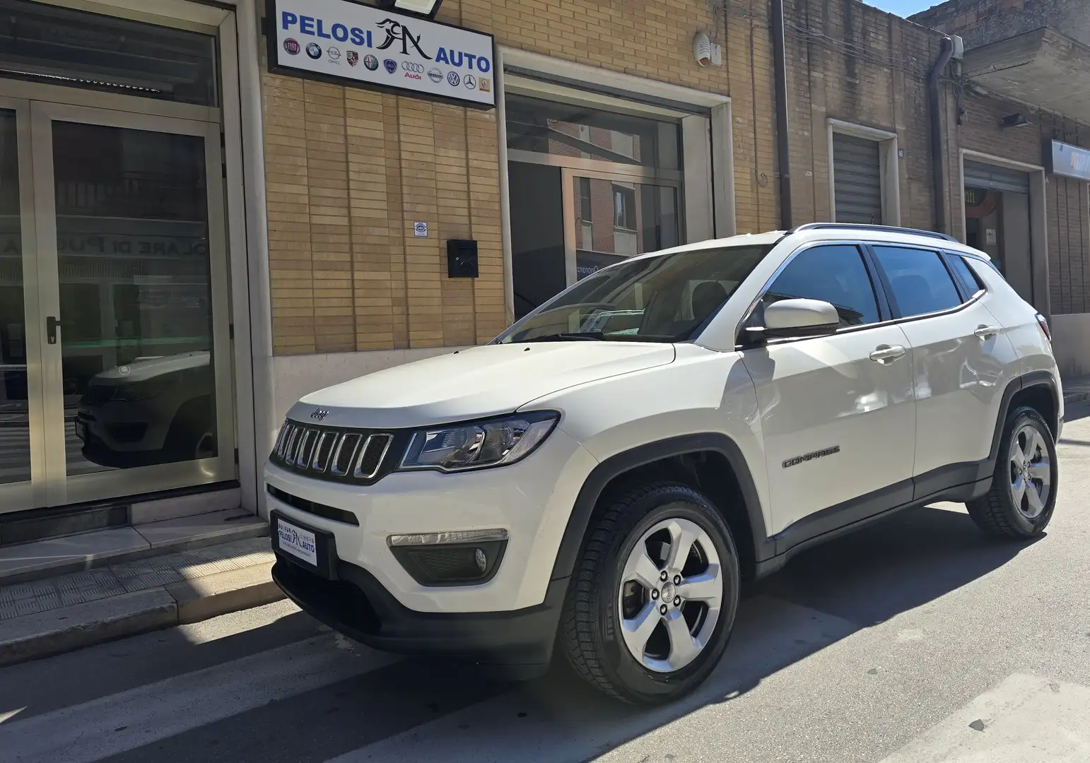 Jeep Compass 2.0 Multijet 140 cv 4WD Longitude aut. Bianco - 1
