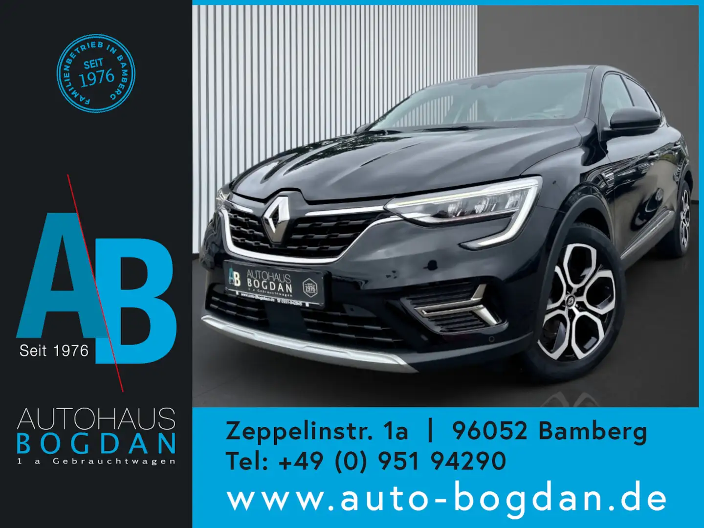 Renault Arkana Intens LED*adapt.Tempomat*Winterpkt*Kamera Noir - 1