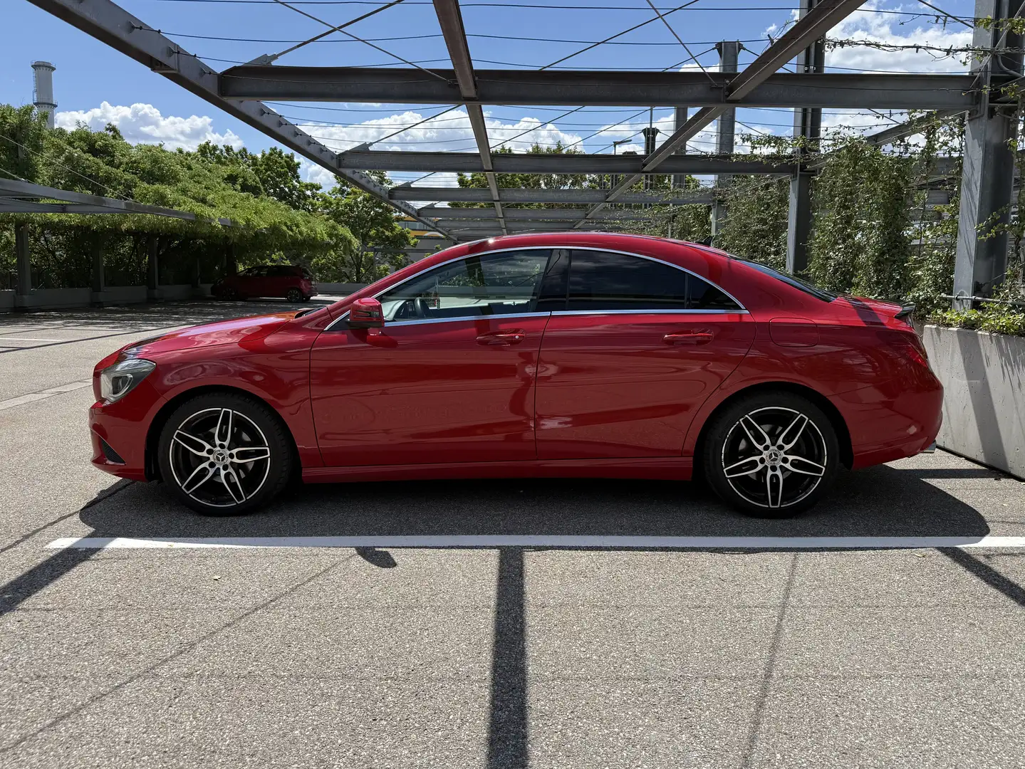 Mercedes-Benz CLA 180 LED | NAVI | RÜCKFAHRKAMERA | Pickerl 06.2027 Rot - 2