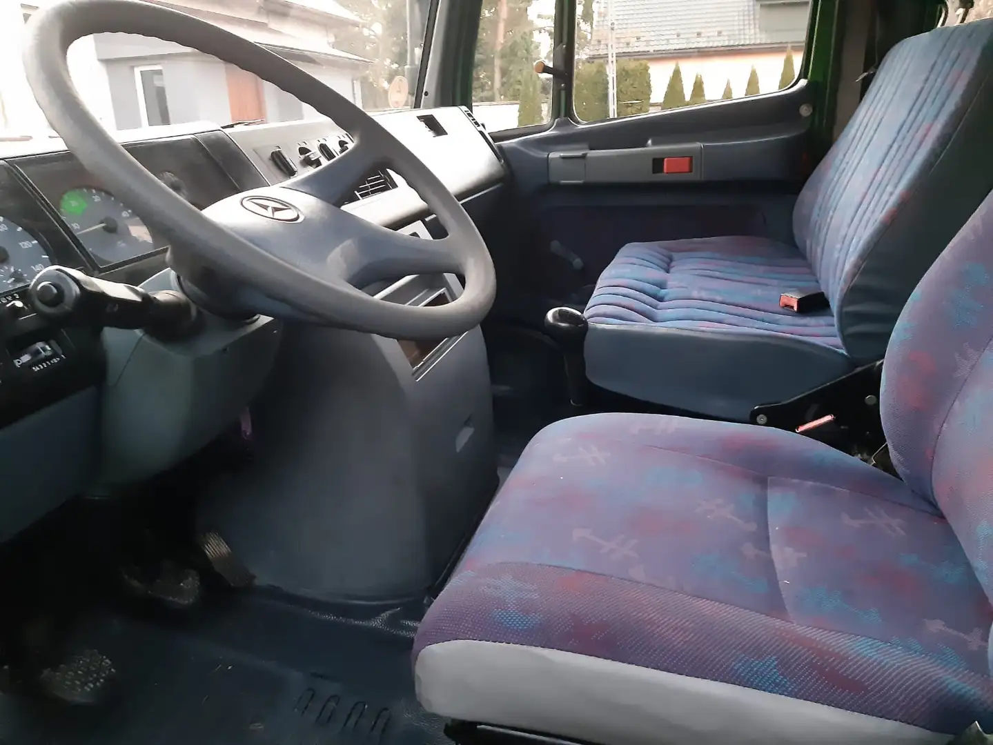 Mercedes-Benz Vario Vario 612 3500kg kipper Meiller B Führerschein !! Grün - 2