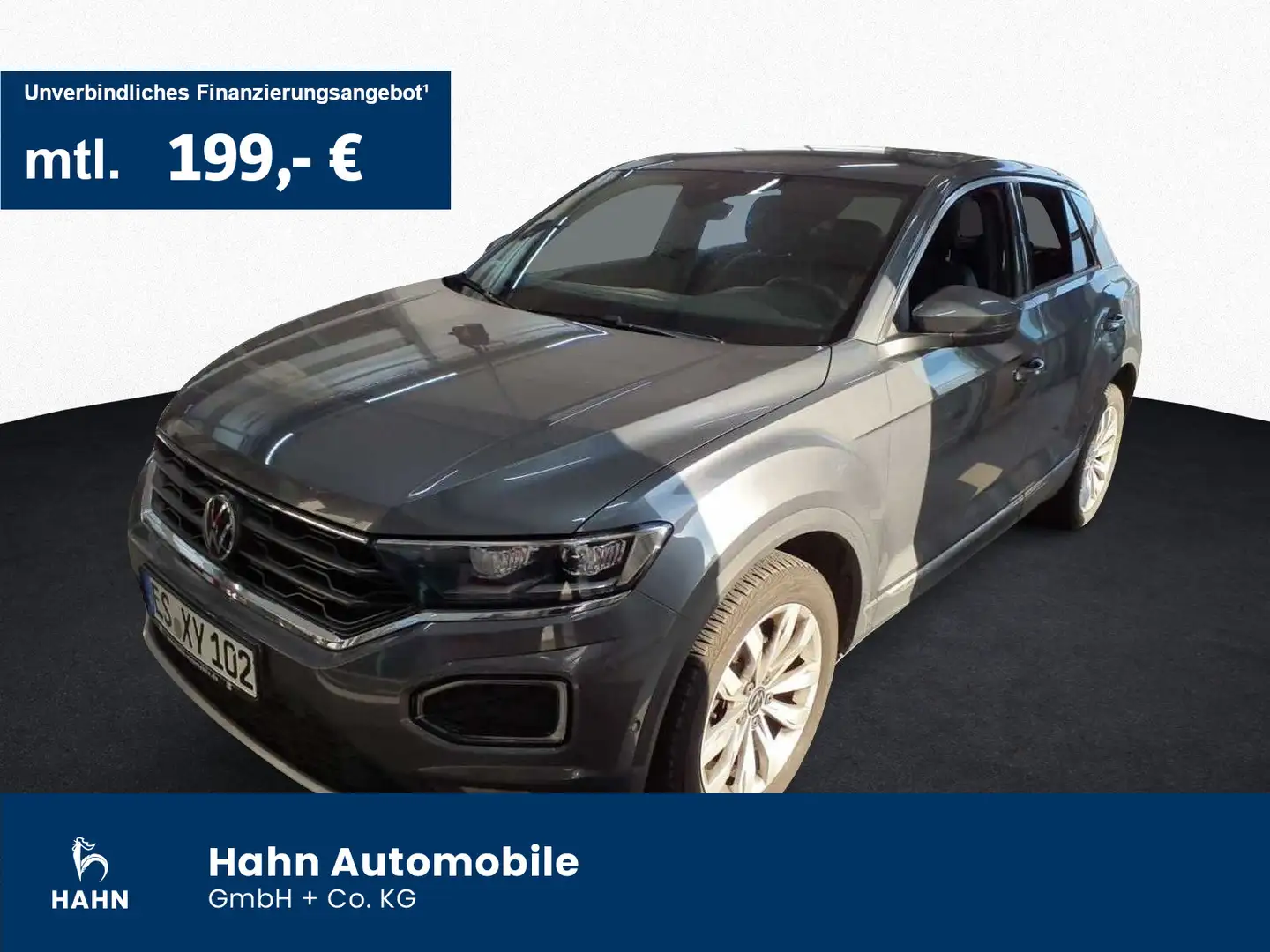 Volkswagen T-Roc 1.5TSI DSG Sport ACC CAM LED Navi Sitzh Grau - 1