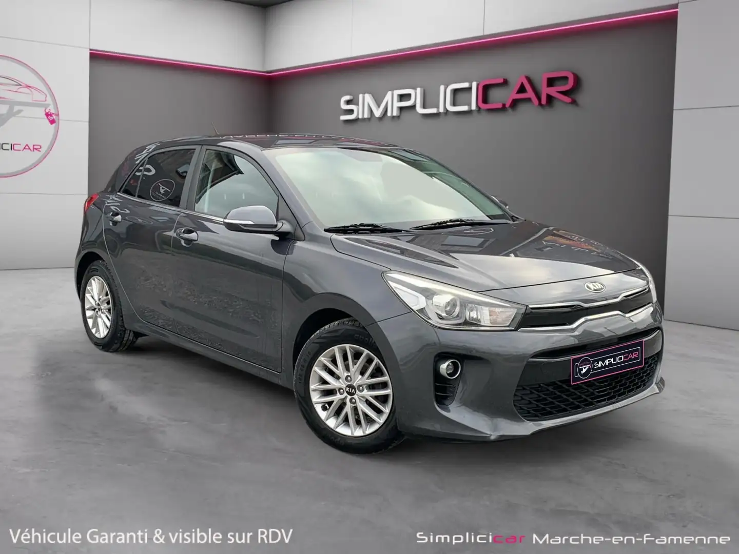 Kia Rio Rio 1.2i Navi Edition Gris - 1
