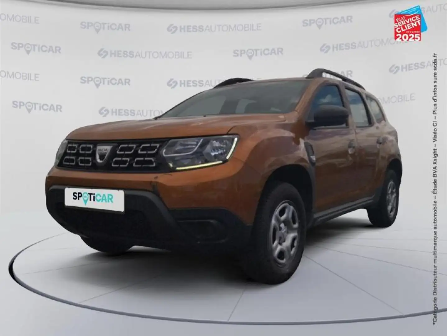 Dacia Duster 1.6 SCe 115ch Essentiel 4x2 Orange - 1