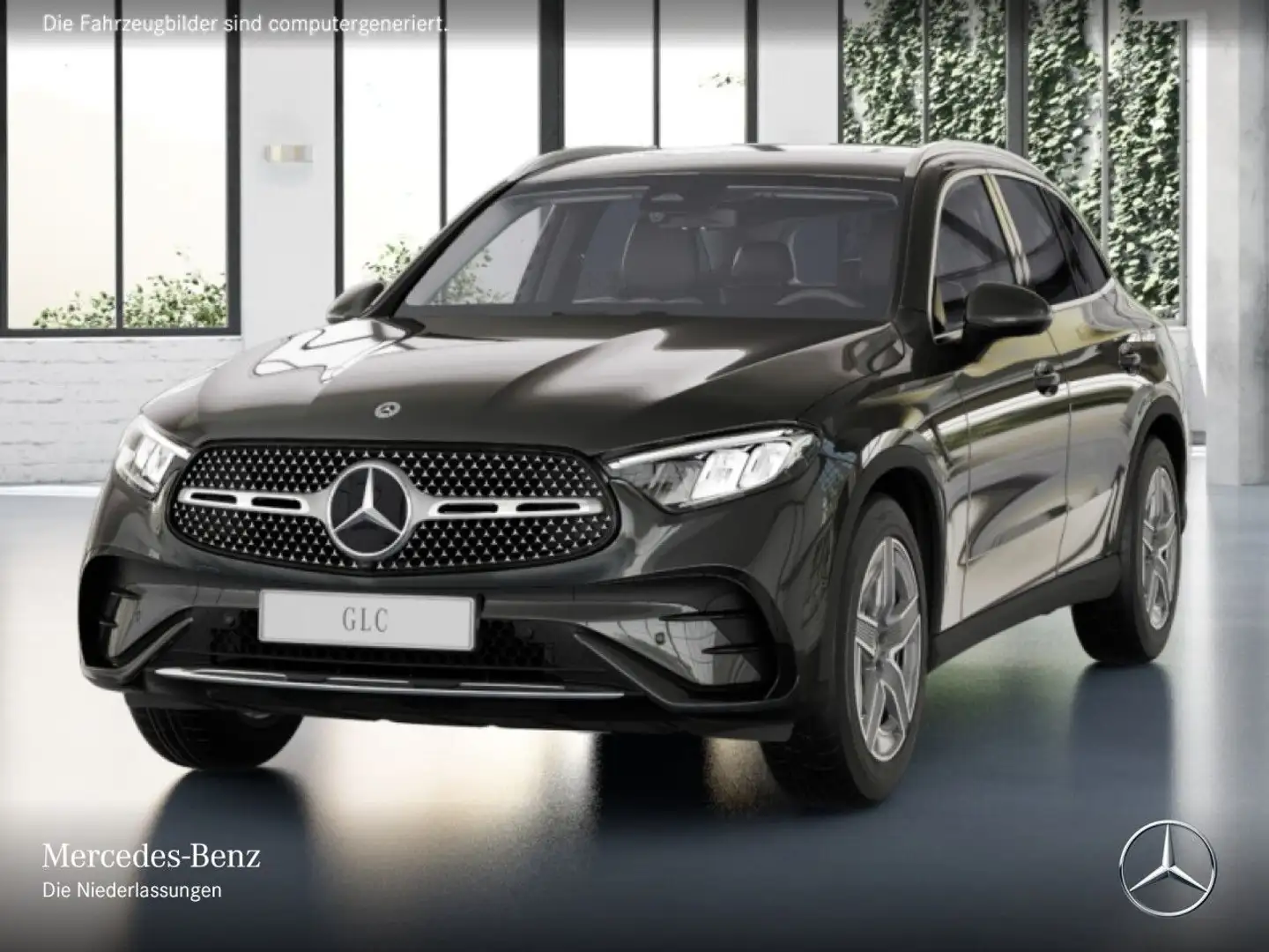 Mercedes-Benz GLC 220 d 4M AMG+LED+KAMERA+TOTW+KEYLESS+9G Grau - 2