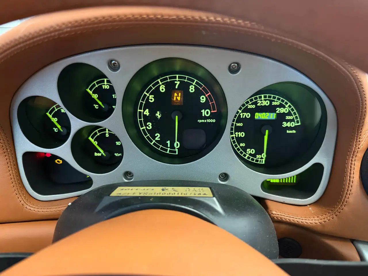 Ferrari 360 Modena F1 - 1. Hand, DE Auslieferung, foto 12