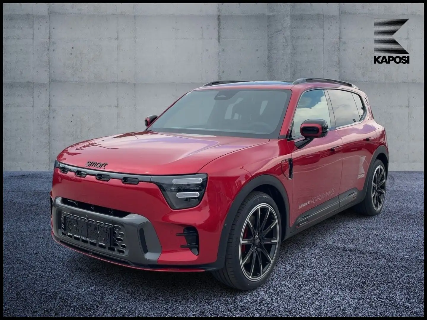 smart #5 BRABUS AR Ambi CarPlay DAB AUT Rot - 1