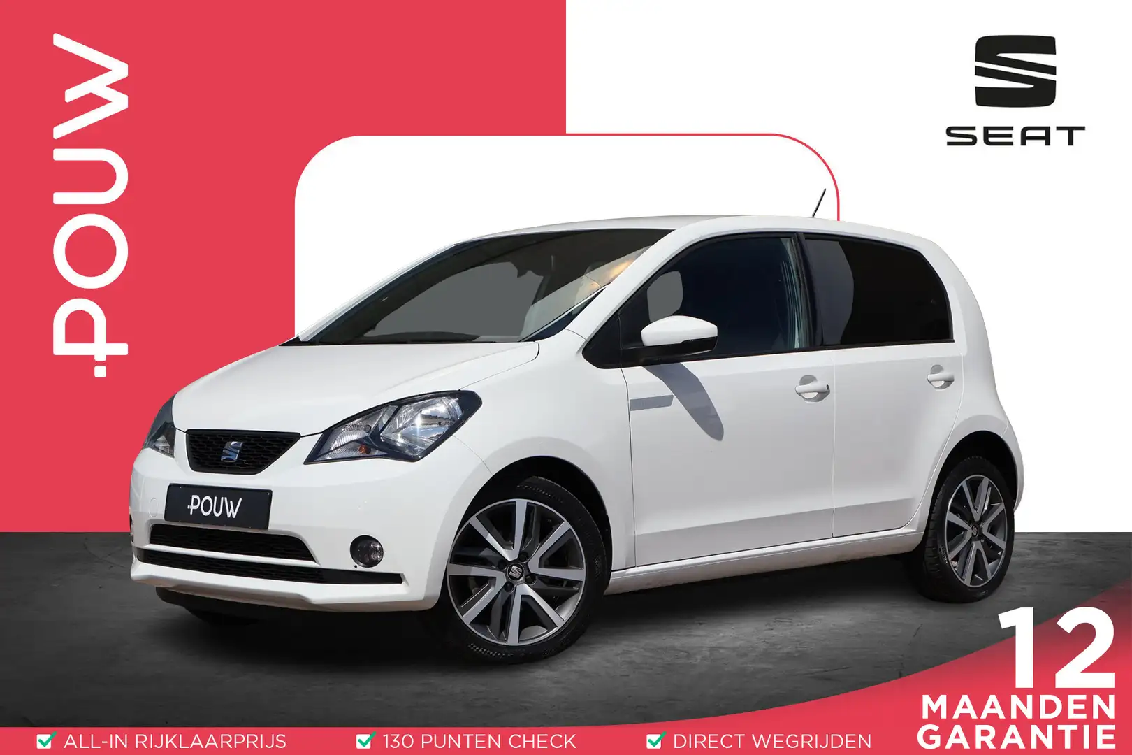 SEAT Mii Electric 83pk Plus | Cruise Control | PDC | Stoelv Wit - 1