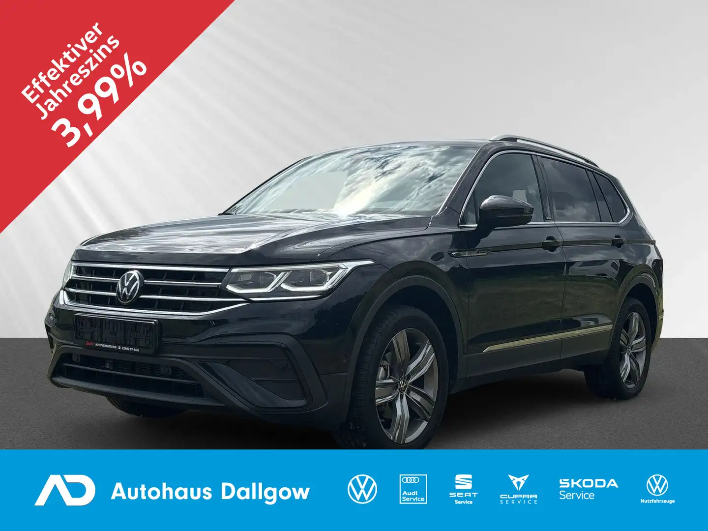 Volkswagen Tiguan Allspace 1.5 TSI ACT Move OPF Schwarz - 1
