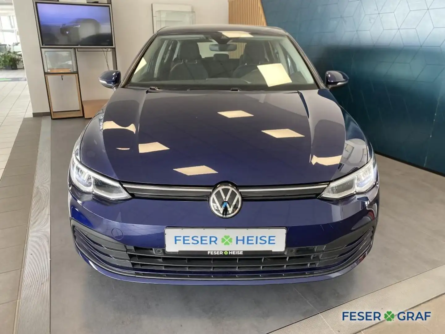 Volkswagen Golf VIII 1.5 TSI Life Navi*LED*SHZ*App*VC Blau - 2
