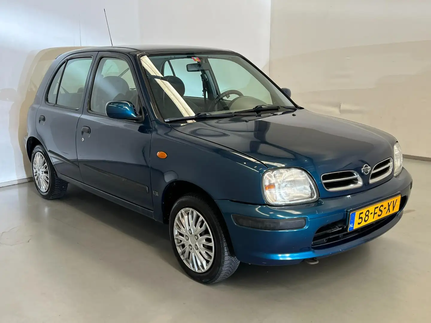 Nissan Micra 1.3i / Aut / Airco / NL-auto / LM velgen / Trekhaa Bleu - 2
