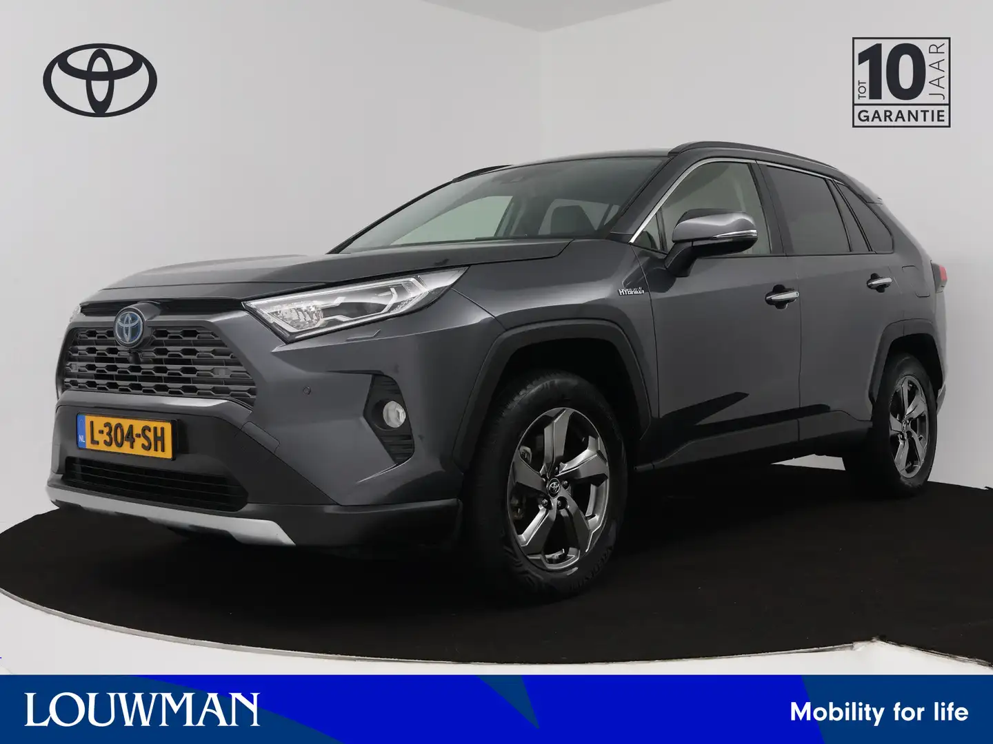 Toyota RAV 4 2.5 Hybrid AWD Executive Limited | Leder | Trekhaa Grijs - 1