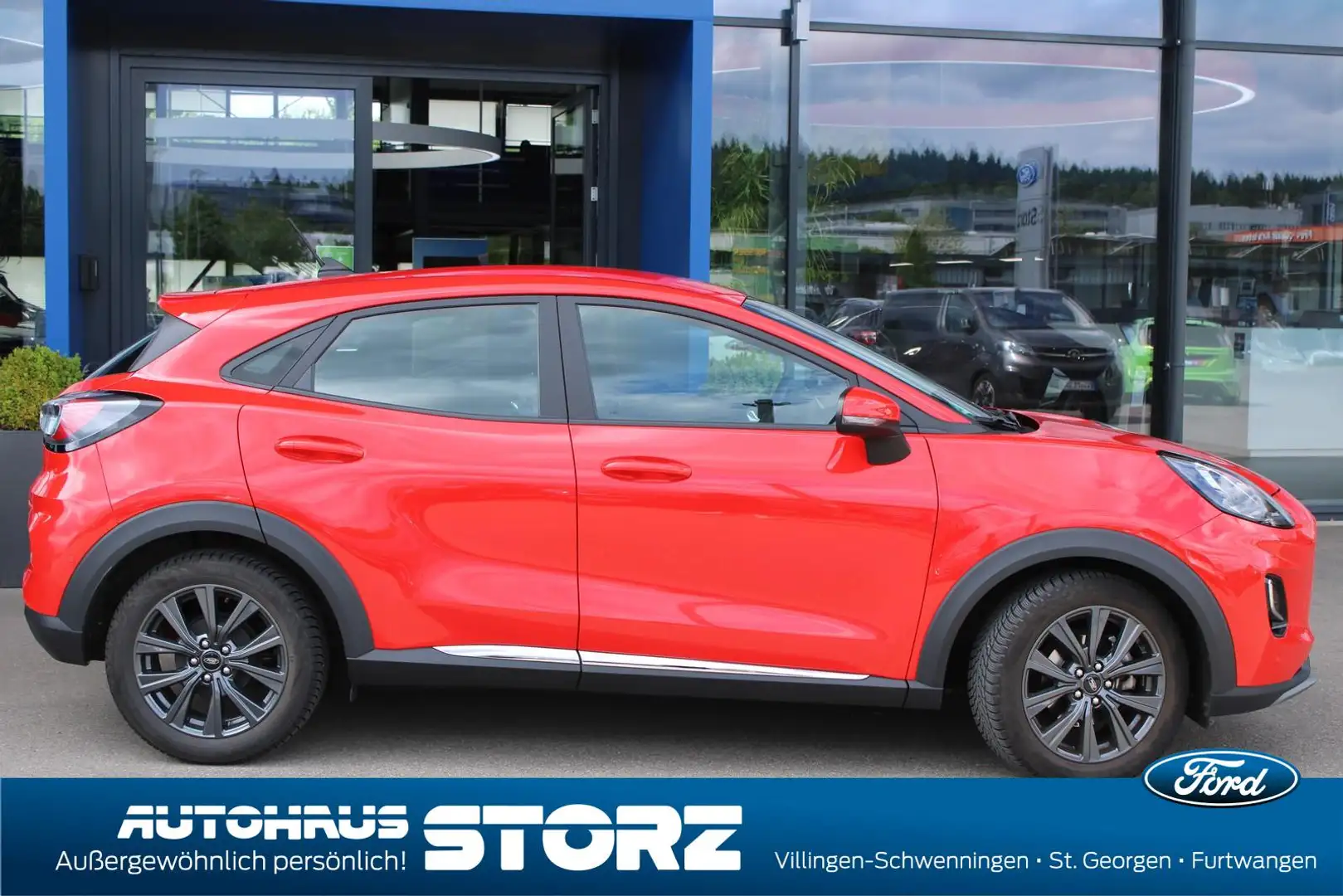 Ford Puma Titanium FAHRER ASSI PK|KOMFORT PK|AHK ABNEHMBAR| Rosso - 2