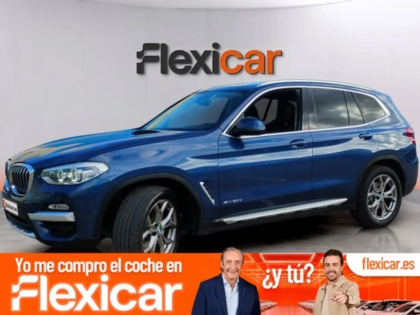 BMW X3 xDrive 20dA Azul - 1