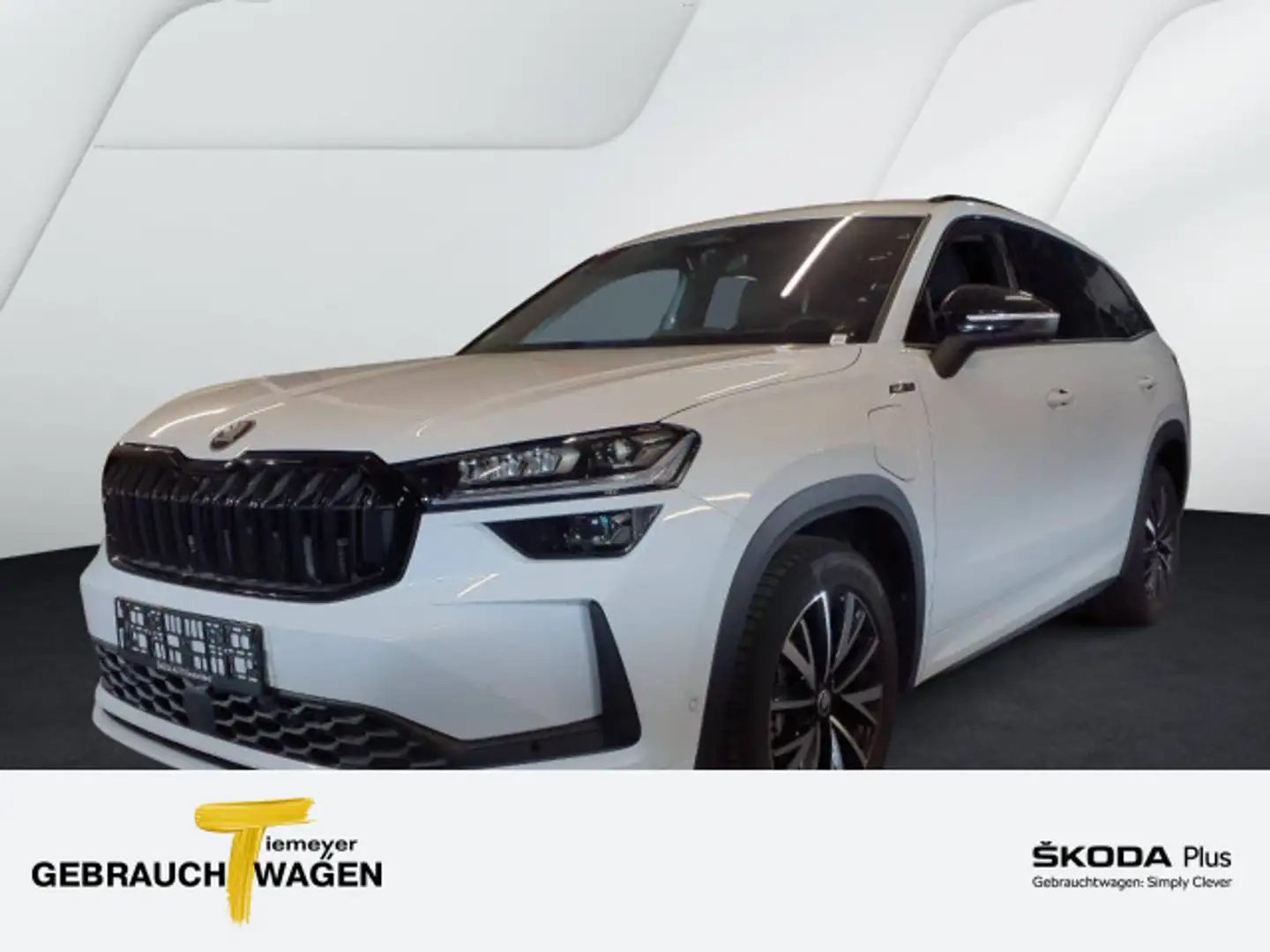 Skoda Kodiaq 1.5 TSI iV SPORTLINE LM20 PANO AHK HuD Weiß - 1