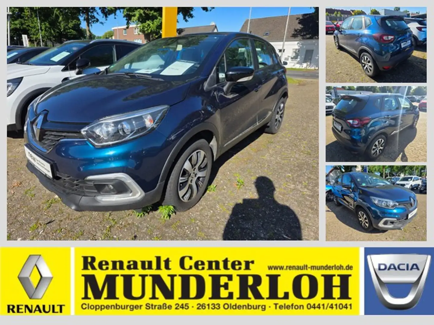 Renault Captur Experience Bleu - 1