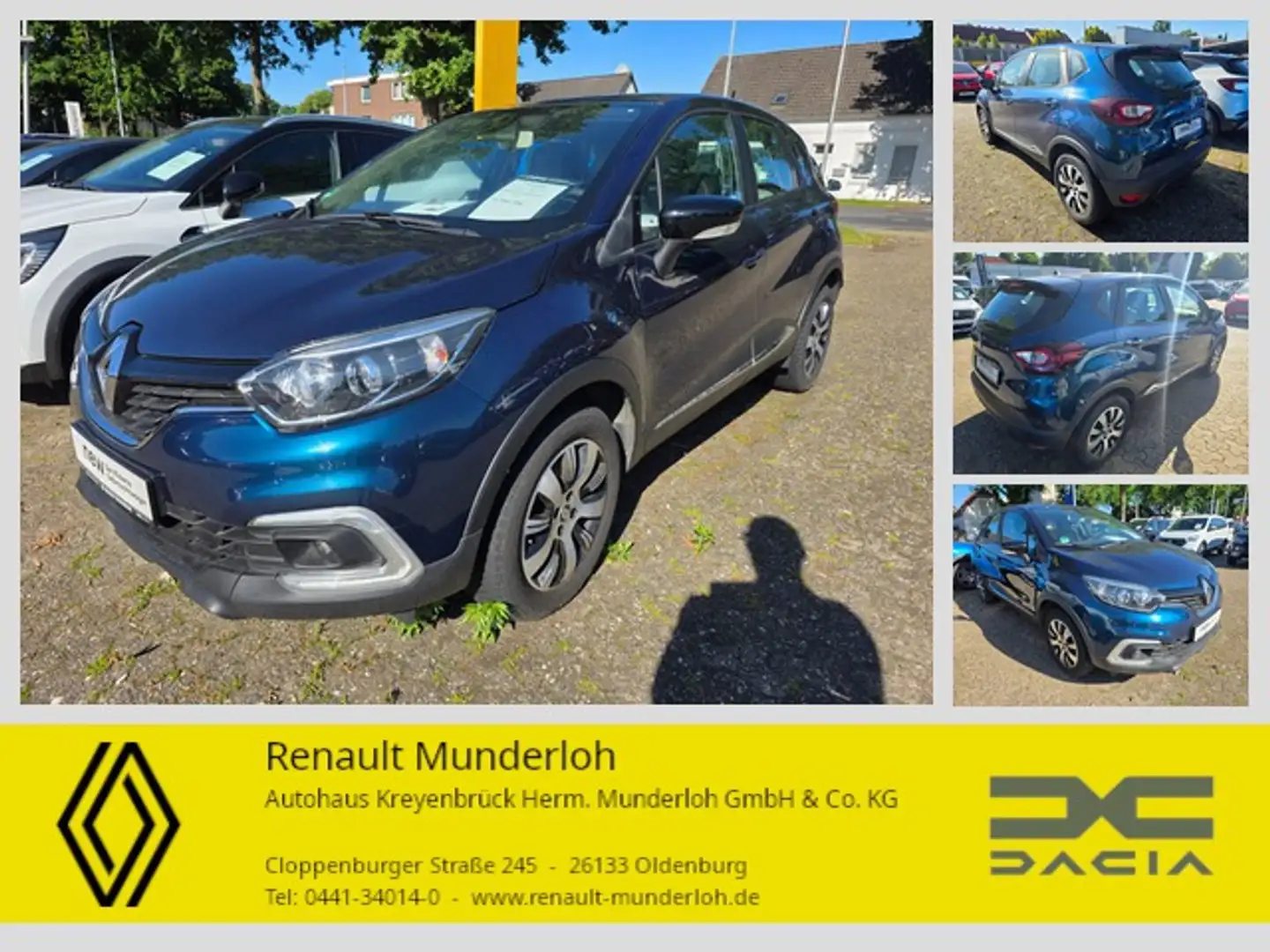 Renault Captur Experience Blau - 1