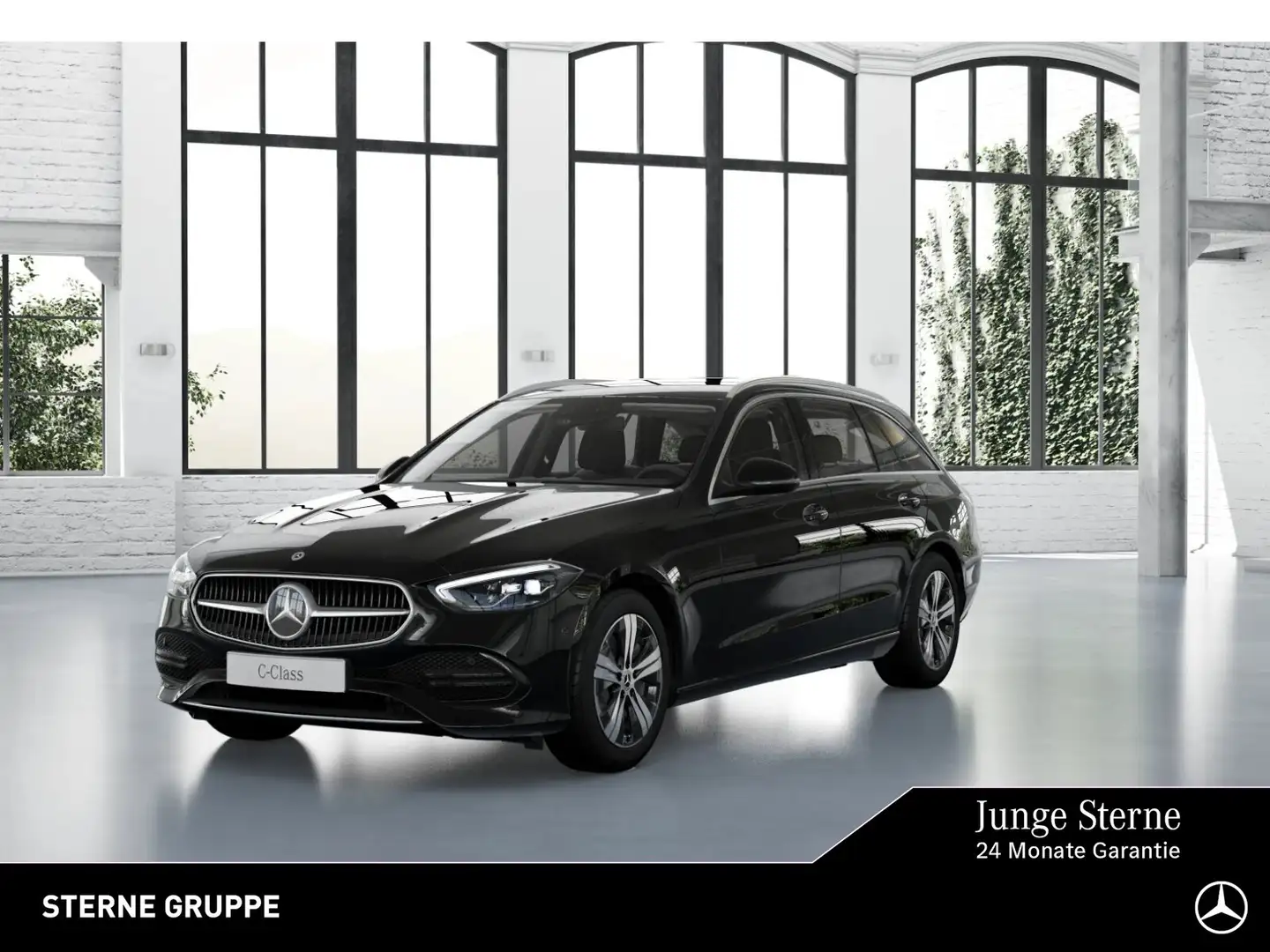 Mercedes-Benz C 300 C 300 e T Avantgarde AHK LED Distr Ambi Niveau Noir - 1