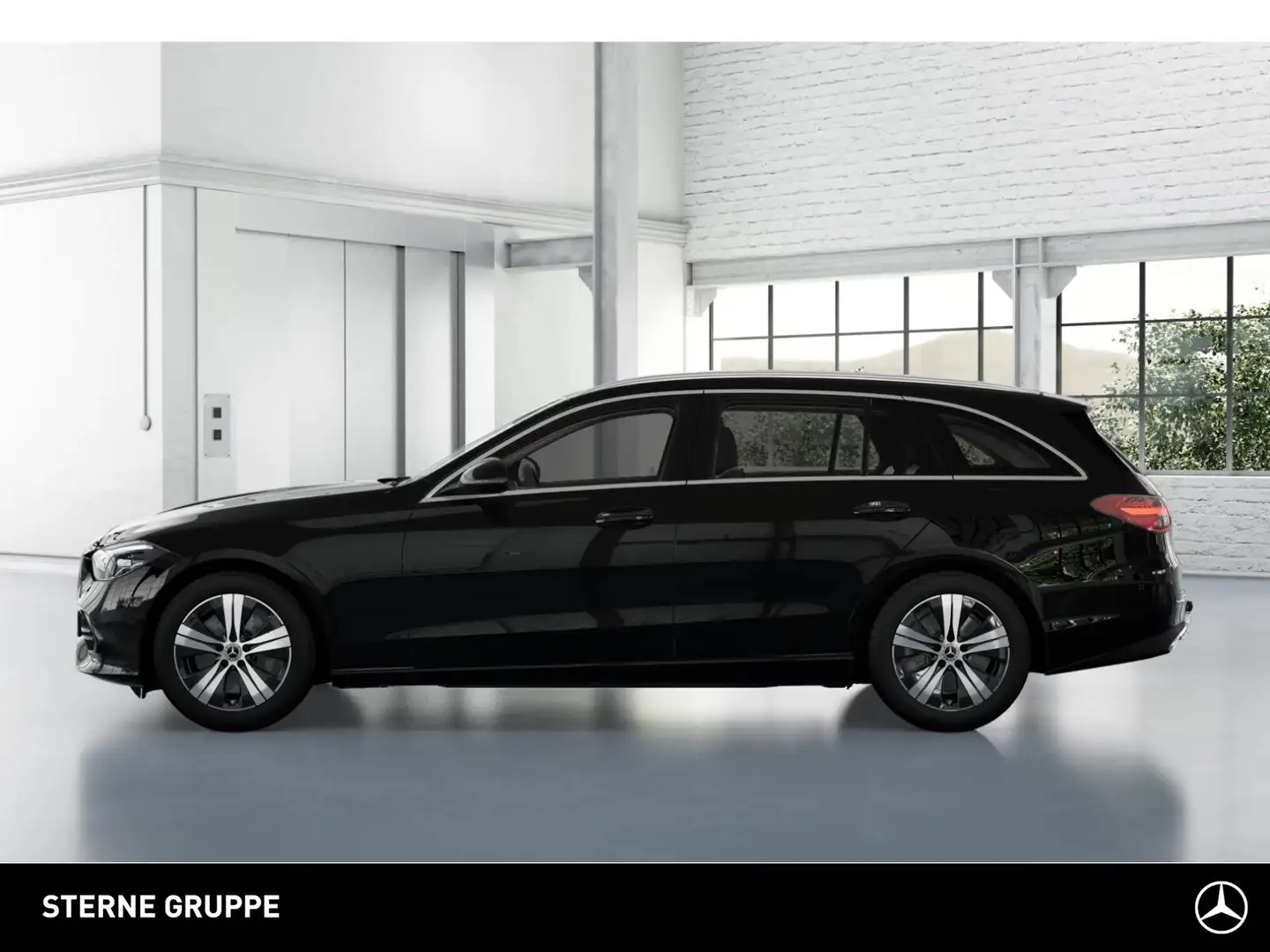 Mercedes-Benz C 300 C 300 e T Avantgarde AHK LED Distr Ambi Niveau Noir - 2