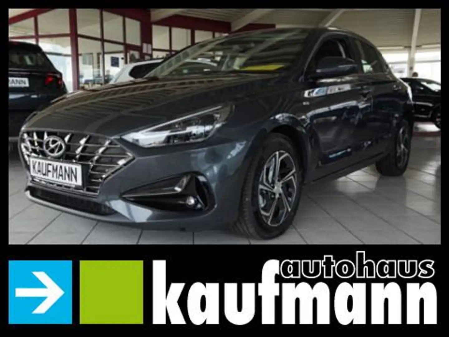 Hyundai i30 I30 1,5 T-GDI FASTBACK 48V NAVI LED PDC VO + HI SH Grau - 1