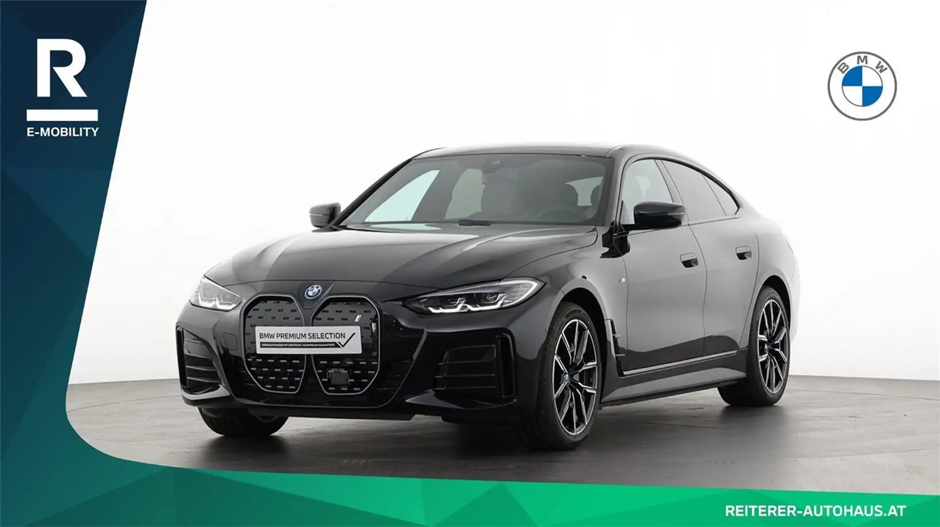 BMW i4 Gran Coupe eDrive40 Czarny - 2