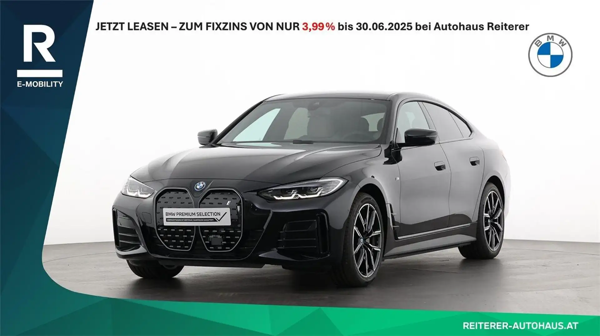 BMW i4 Gran Coupe eDrive40 Czarny - 1