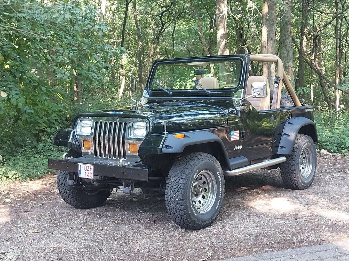 Jeep Wrangler 4.2L soft top Noir - 1