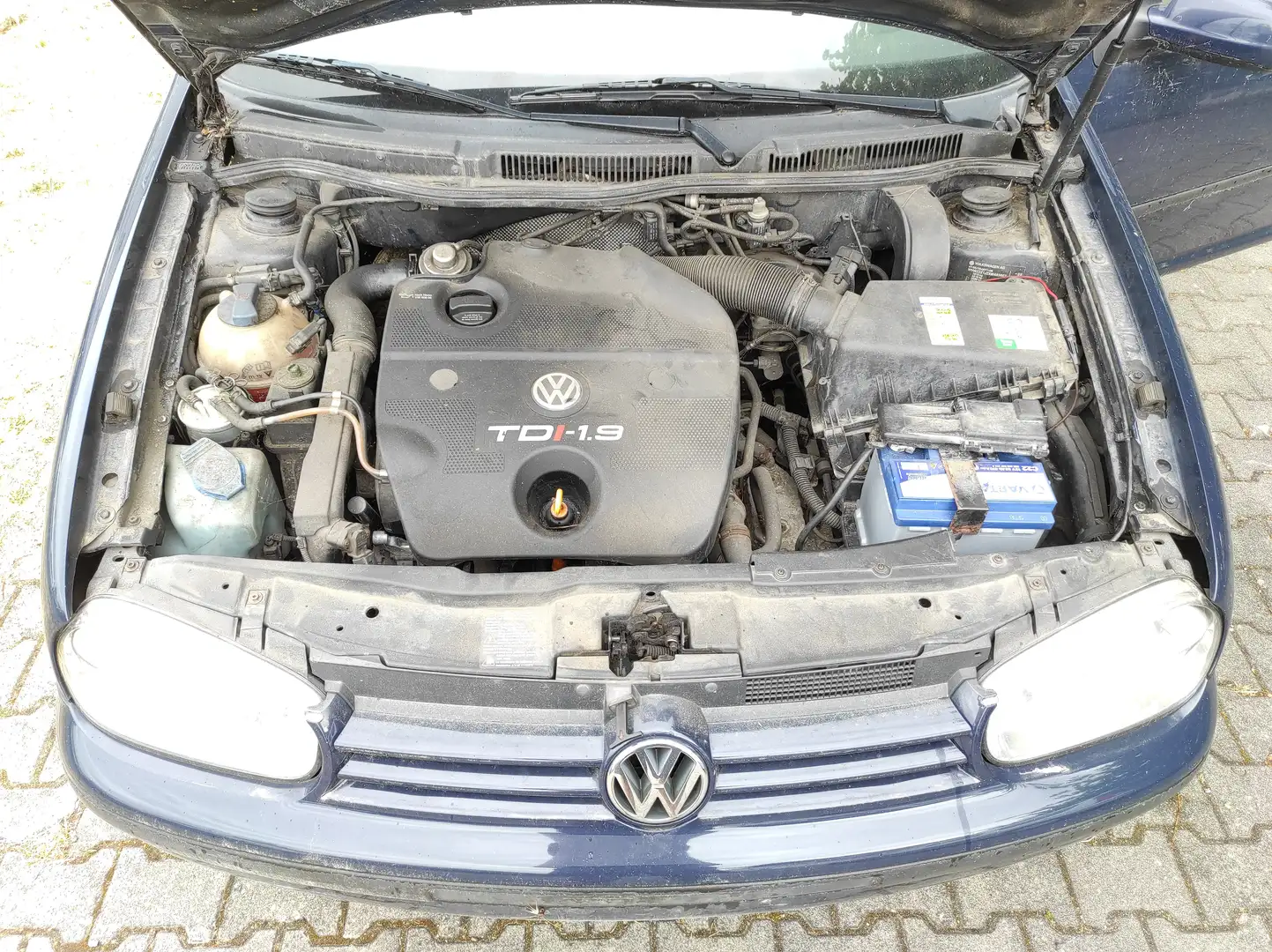 Volkswagen Golf 1.9 TDI **BEHINDERTEN-UMBAU** AHK KLIMA ESP SERVO Blau - 2