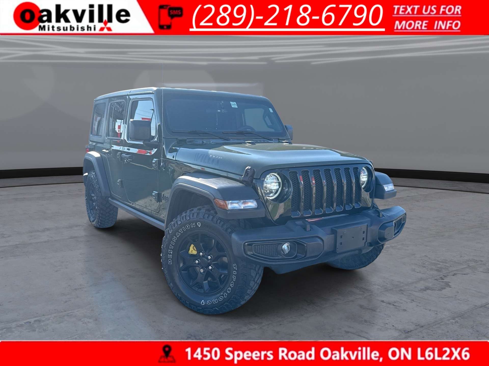 used 2021 Jeep Wrangler car, priced at $30,950