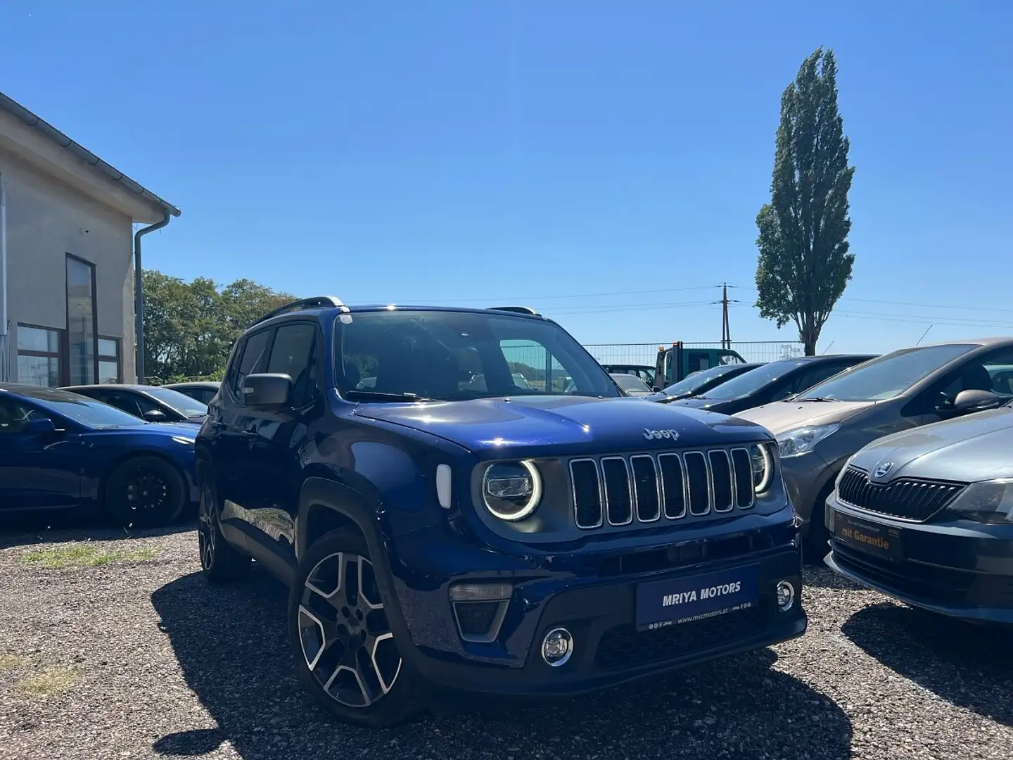 Jeep Renegade | Unfallfrei | Pickerl & Service NEU | Lenkradh... Blau - 1