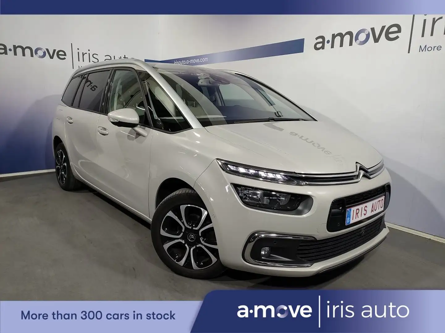 Citroen Grand C4 SpaceTourer 1.5 | 7 PLACES | NAVI | CAR PLAY | FULL CUIR Blanc - 1